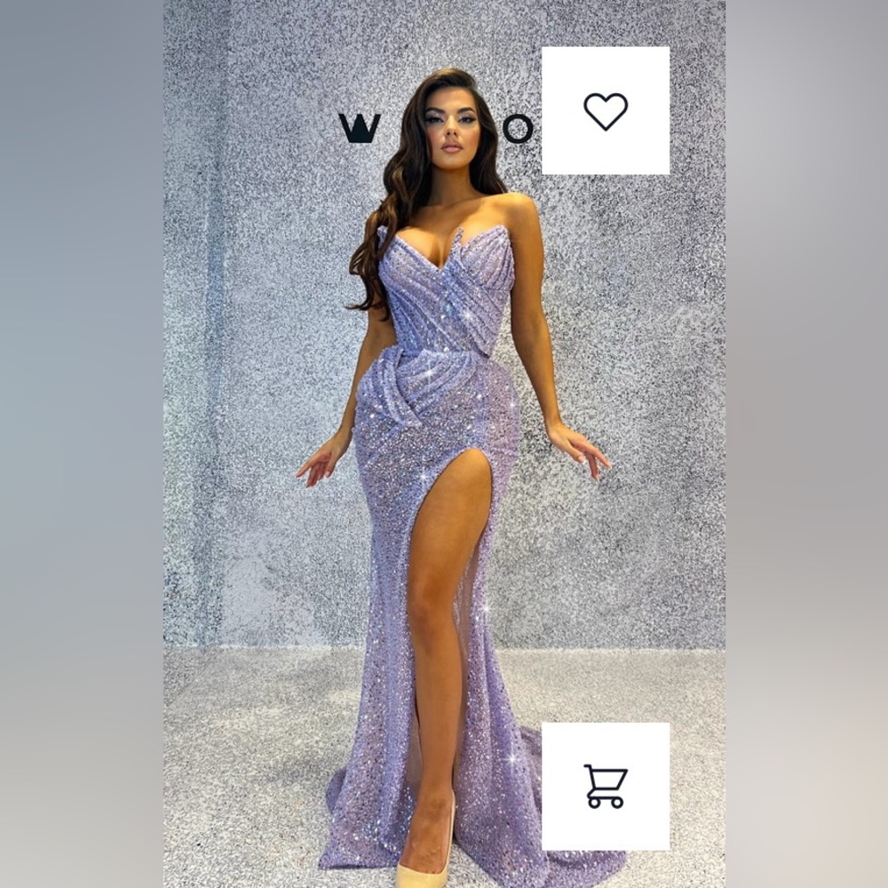 Lavender Evening Dress Walone Fashion size 4-6